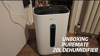 Unboxing Puremate 20L DEHUMIDIFIER [upl. by Monagan]