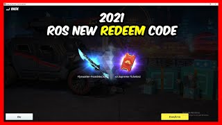 2021 ROS NEW REDEEM CODE  FREE SUPREME TICKET X5 amp 3DAYS TRIAL FROSTBITE [upl. by Ycram]