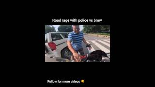 Road rage with police 🚨😱 automobile roadrager police roadragebiker roadgirl bikelover short [upl. by Aekerly]