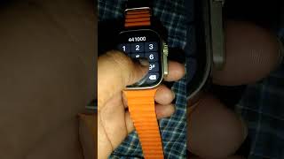 Facebook lite in t800 ultra smartwatch me code live youtubeshorts shorts live [upl. by Frieda983]