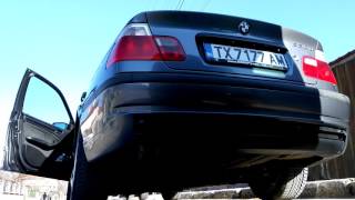 E46 330D Straight Pipe Exhaust Sound [upl. by Haroldson]