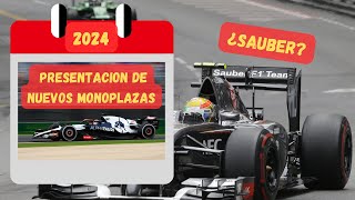 TEMPORADA 2024 de F1 y la Presentación de los NUEVOS MONOPLAZAS  FIANCARLO [upl. by Burford745]