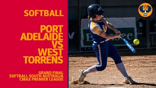 Softball  Port Adelaide vs West Torrens  Grand Final [upl. by Evilc]