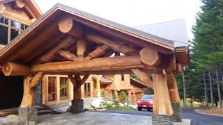 Justin Bieber Property  Suncadia ResortCle Elum WA  Northwest Log Home Care  Jeff Kyger [upl. by Norrek]