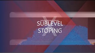 Sublevel Stoping  animation  underground metal mining  metal mining [upl. by Tavi]