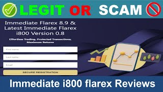 Immediate i800 flarex Reviews  Oct 2024 Beware of Scam Watch Now [upl. by Aimak]