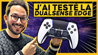 Jai testé la DUALSENSE EDGE 🎮 Nouveautés fonctions de la manette PRO PS5 [upl. by Editha]