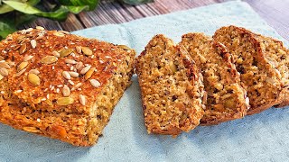 You Have To Try This Flourless Oatmeal Bread Recipe [upl. by Rebecca209]