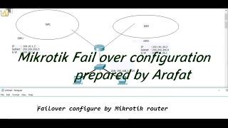 MikroTik Fail over configuration  Bangla Tutorial [upl. by Ronen255]