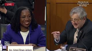 WATCH Sen Kennedy’s opening statement in Jackson Supreme Court confirmation hearings [upl. by Sldney82]