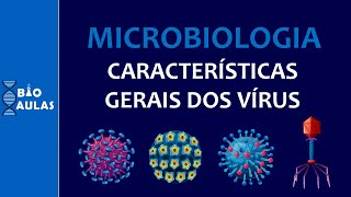 Características Gerais dos Vírus Envelope Capsídeo e Material Genético Microbiologia  Bio Aulas [upl. by Yuille603]