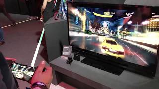 Asus ROG Phone WiGig Dock Gaming Demo [upl. by Ihcekn]