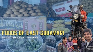 Famous foods of East Godavari  Konaseema Moto Food Vlog  200 Kms Dayout trip  Pavan Satish [upl. by Tandy137]