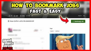 How to Bookmark Jobs on Rockstar Social Club  GTA 5 Online [upl. by Oakman]