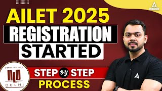 AILET 2025 Registration started  AILET 2025 Application Form Filling 🔥 Step by Step Process [upl. by Leo]