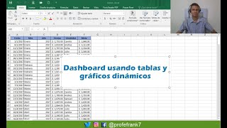 Dashboard básico usando tabla y gráfico dinámico [upl. by Bast237]