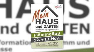 FlämingBau 2022  12 und 1311  Fläminghalle Luckenwalde  Veranstaltungstipp [upl. by Eylatan]