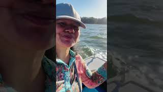 First boat ride at Lake Tinaroo❤️ australia athertontablelands queensland chechelañojanvlogs [upl. by Evania]