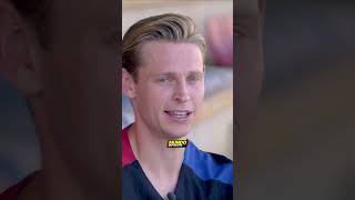 💙❤️ Frenkie de Jong quotEs un orgullo muy grande poder ser capitán del Barçaquot shorts [upl. by Jane]