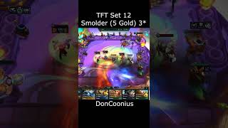 TFT Set 12 Smolder 5 Gold 3  leagueoflegends teamfighttatics smolder doncoonius [upl. by Joan]