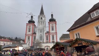 🇦🇹 Wallfahrt mit der Himmelstreppe der Mariazellerbahn zur Museumstramway Mariazell [upl. by Mckinney792]