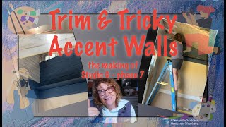 Trim amp Tricky Wall Install in Studio G part 7 [upl. by Rist]