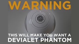 BOOM DEVIALET PHANTOM SPEAKER REVIEW [upl. by Silda826]