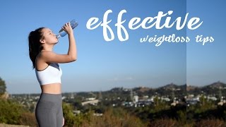 6 effective weightloss tips that will make a BIG difference [upl. by Assetak]