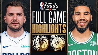 5 MAVERICKS at 1 CELTICS  FULL GAME 5 HIGHLIGHTS  June 17 2024 [upl. by Etka637]