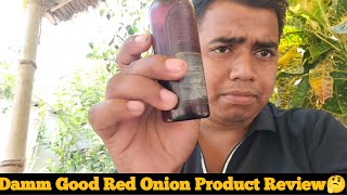 Damm Good Red Onion Hair Oil amp Shampoo Review⚡⚡Damm Good ProductHRCBR31VLOGS [upl. by Ilat]