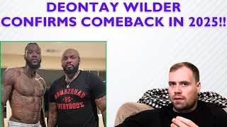 😳 DEONTAY WILDER RETURN CONFIRMED FOR 2025 MALIK SCOTT PROMISES BIG THINGS TO COME [upl. by Ennyroc]