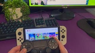 How to use Ps4 controllor on Nintendo Switch [upl. by Nelleeus]