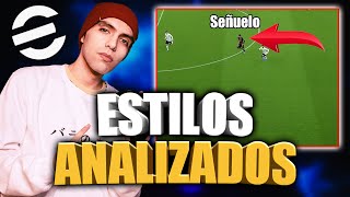 ✅ GUÍA de ESTILOS DE JUEGO en EFOOTBALL 2024 MOVIMIENTOS EXPLICADOS [upl. by Elder]