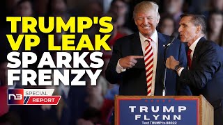 Trumps VP Leak Sparks Frenzy Insider Drops Bombshell Pick [upl. by Daughtry]