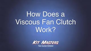 How Does a Viscous Fan Clutch Work [upl. by Eudoca707]