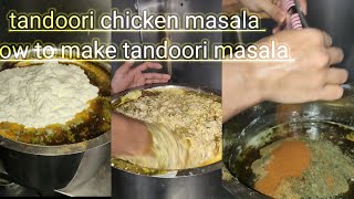 how to make tandoori chicken masala im making tandoori chicken 🐔🍗 [upl. by Idoj]