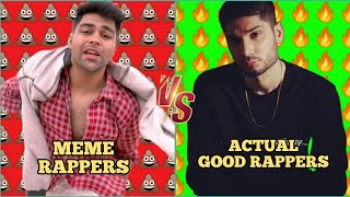 MEME RAPPERS vs ACTUAL GOOD RAPPERS  Compilation [upl. by Asilla]