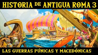 ANTIGUA ROMA 3 Las Guerras Púnicas Macedónicas y las reformas de Graco y Cayo Mario Historia [upl. by Nomzed529]