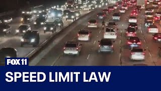 New California bill would prevent new cars from driving 10 mph over speed limit [upl. by Bettzel223]