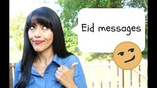 Eid Messages مسجات العيد [upl. by Arta]