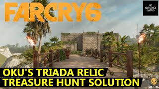 Far Cry 6 Okus Triada Relic Treasure Hunt Solution  Fort Oro [upl. by Yeoz]