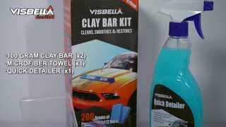 Visbella clay bar kit [upl. by Nidya118]