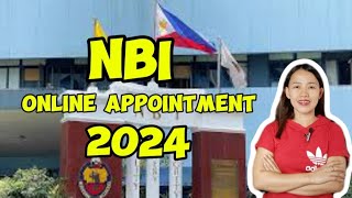 ✅NBI CLEARANCE ONLINE APPOINTMENT  PAANO KUMUHA NG NBI CLEARANCE [upl. by Haley]