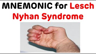 Lesch Nyhan Syndrome Mnemonic  Mnemonic to Remember Lesch Nyhan Syndrome  Lesch Nyhan Syndrome [upl. by Itnaihc]