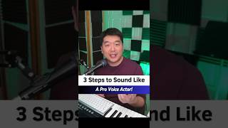 Dont like Your Voice 3 Steps to Sound Like A PRO Voice ActorBroadcaster 🎙️ [upl. by Yelahc]