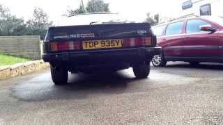 Ford Capri 28i 3quot sportex exhaust [upl. by Nylareg]