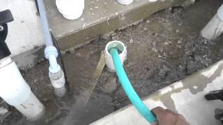 Wet PVC Pool Plumbing Trick part 1 [upl. by Nikos414]