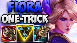 RANK 1 EUW FIORA ONETRICK CARRIES HIS TEAM  CHALLENGER FIORA TOP GAMEPLAY  Patch 1321 S13 [upl. by Gahl935]