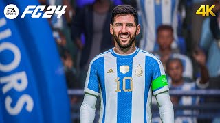 Argentina vs España  Finalissima 2025  EA FC 24 PS5™ 4K [upl. by Stanislaw]