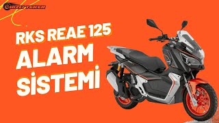 RKS Reale 125 Alarm Sistemi [upl. by Ahsikit]